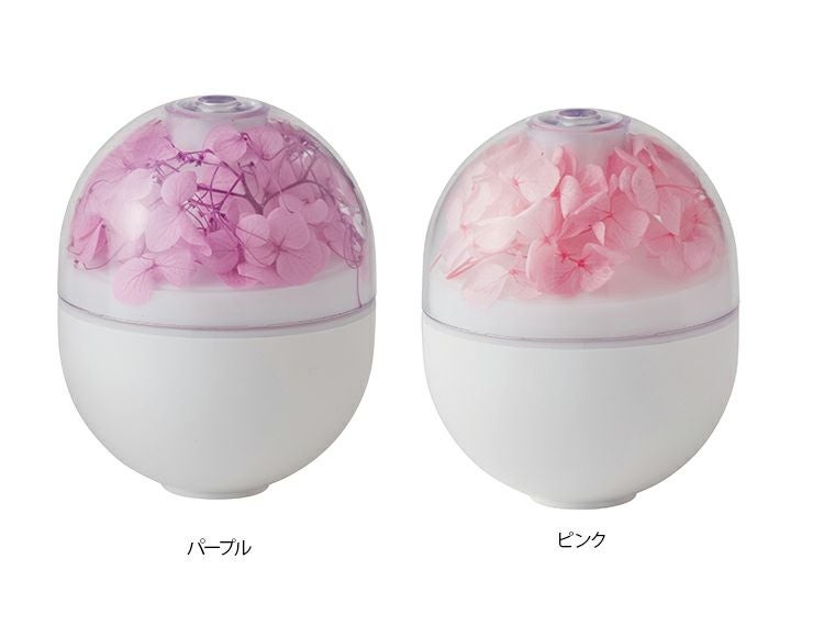 花の加湿器（ライト付）のカラー