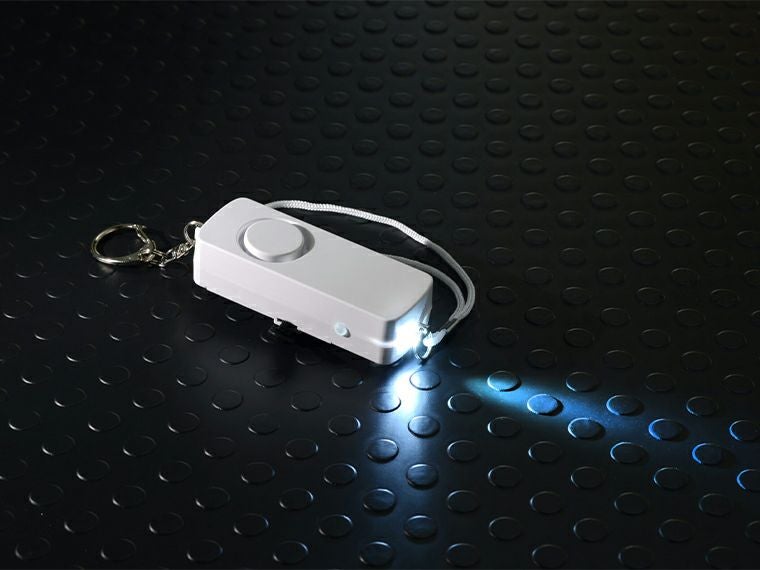 防犯ブザーまもり隊のライト機能