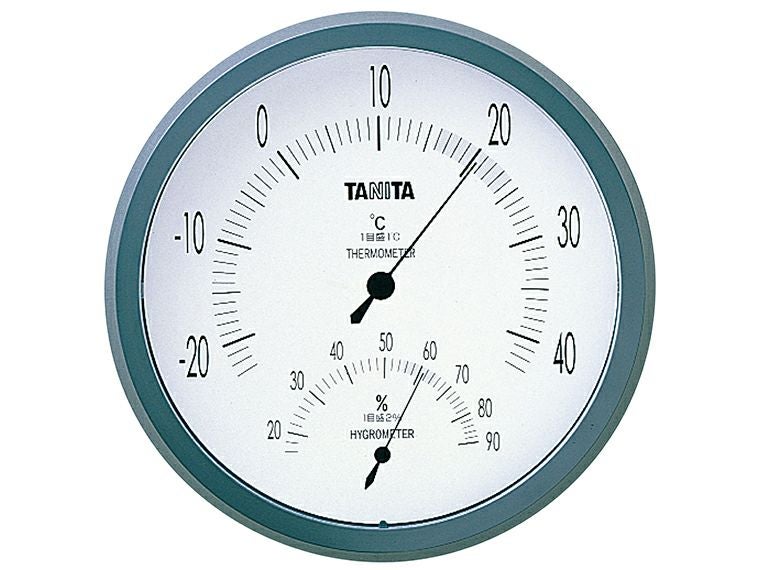 タニタ　温湿度計　TT-492グレー