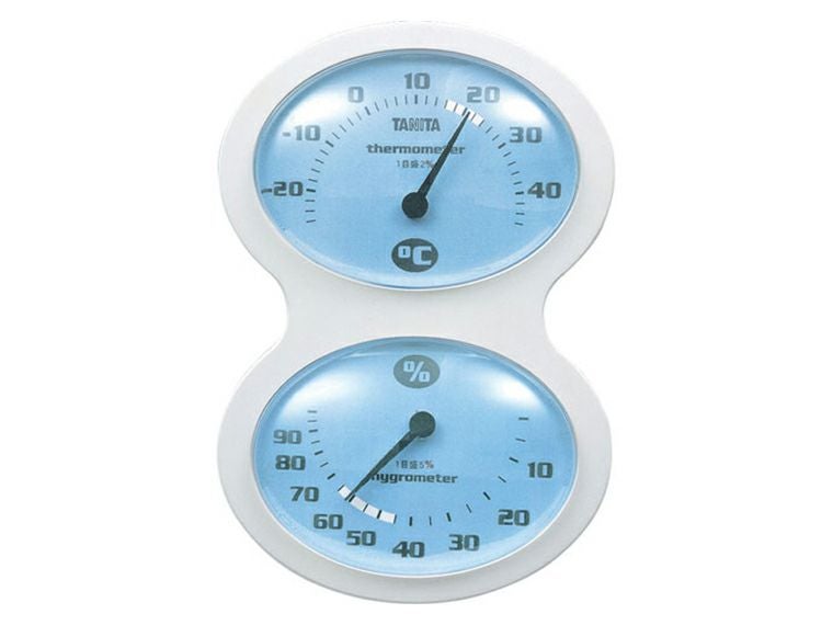 タニタ　温湿度計　TT-509ブルー