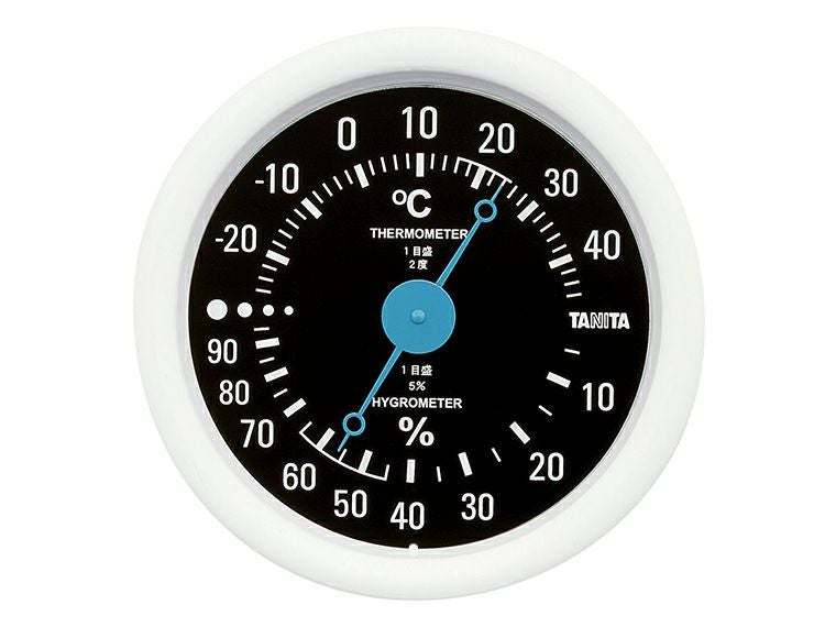 タニタ　温湿度計　TT-515ブラック