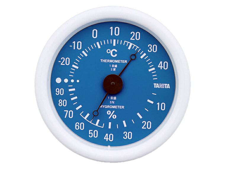 タニタ　温湿度計　TT-515ブルー