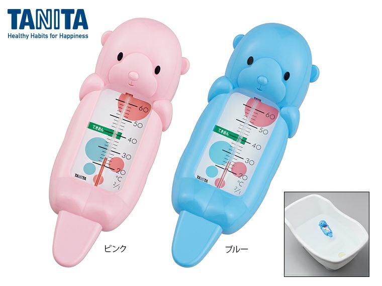 タニタ　湯温計　ラッコちゃん
