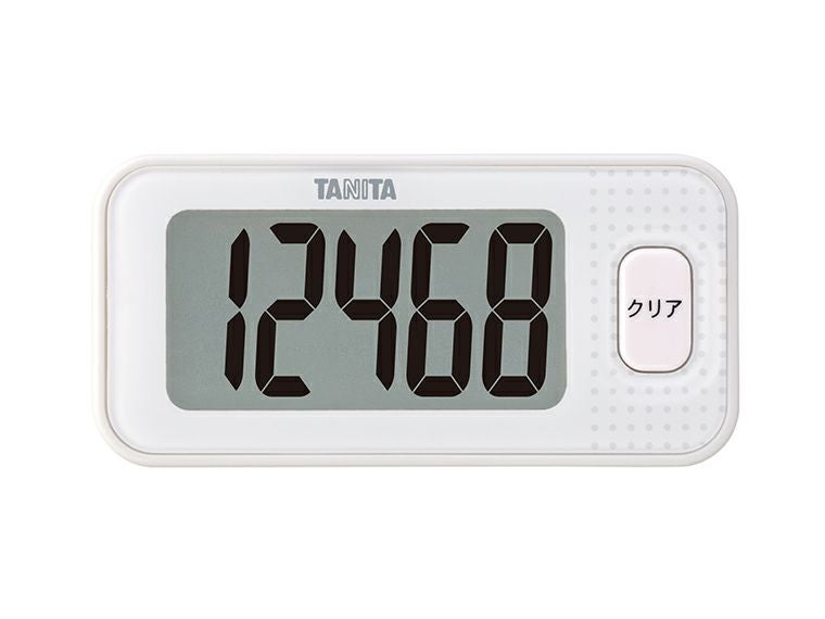 タニタ　3Dセンサー搭載歩数計　FB-740ホワイト