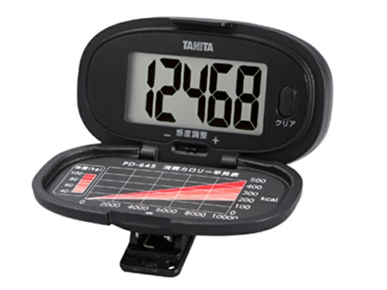 タニタ　歩数計　PD-645ブラック
