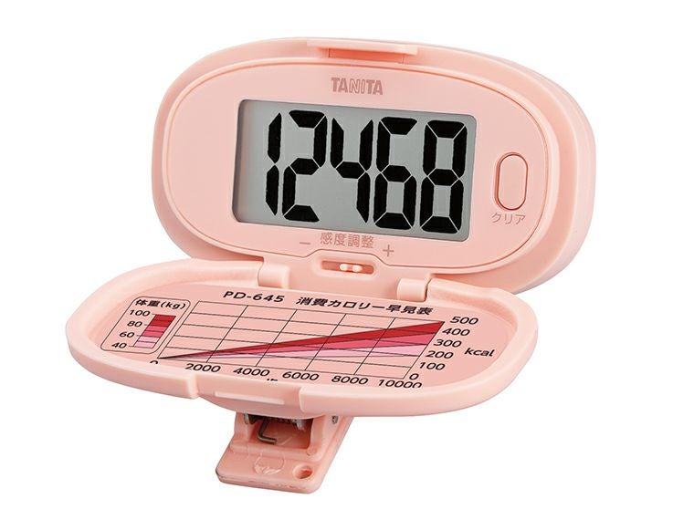 タニタ　歩数計　PD-645ピンク