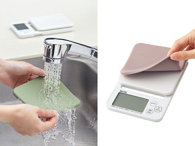 タニタ　デジタルクッキングスケール　KJ-222使用イメージ