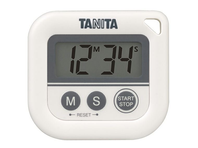 タニタ　丸洗いタイマー100分計　TD-376N表面