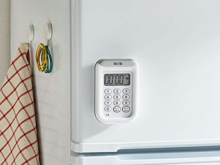 タニタ　丸洗いタイマー100分計　TD-378使用イメージ