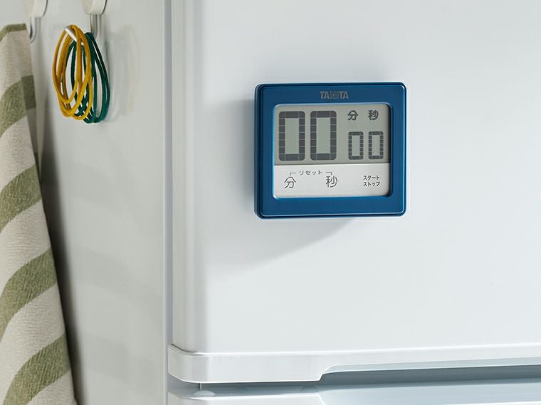 タニタ　防水タッチパネルタイマー　TD-414使用イメージ