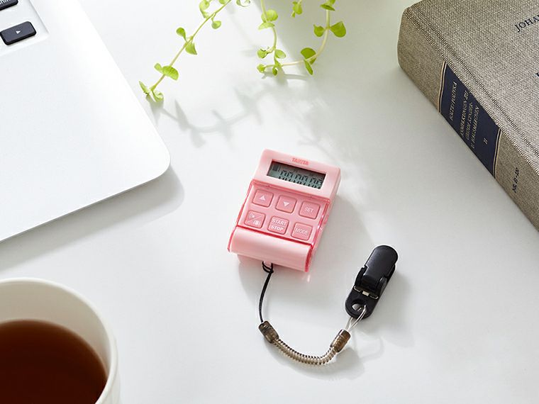 タニタ　バイブレーションタイマー24時間計クイック　TD-370N使用イメージ