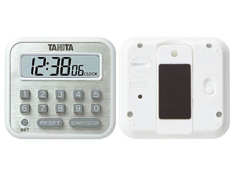 タニタ　長時間タイマー　TD-375ホワイト