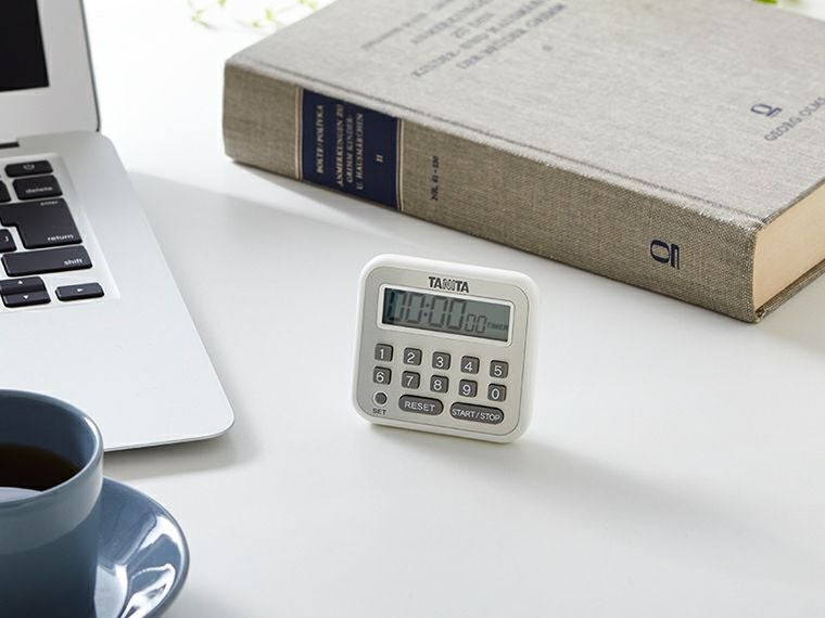 タニタ　長時間タイマー　TD-375使用イメージ