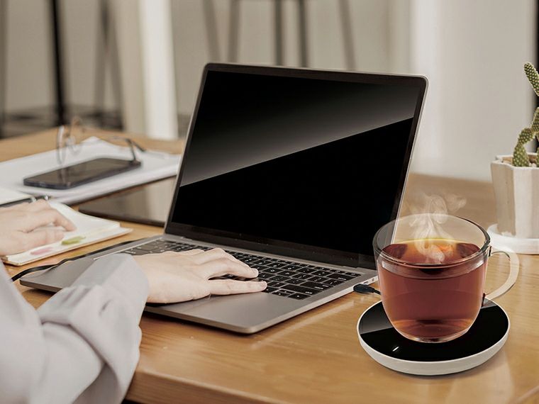 置くだけホットコースターの使用例