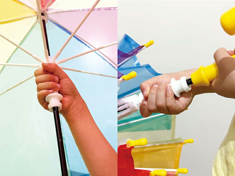 子供POF55cm 耐風 安全ろくろ使用イメージ