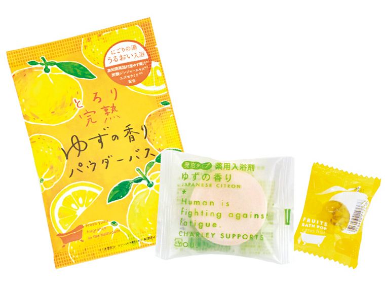 フルーツメドレーバスギフトセット（ゆず＆シトラス）セット内容