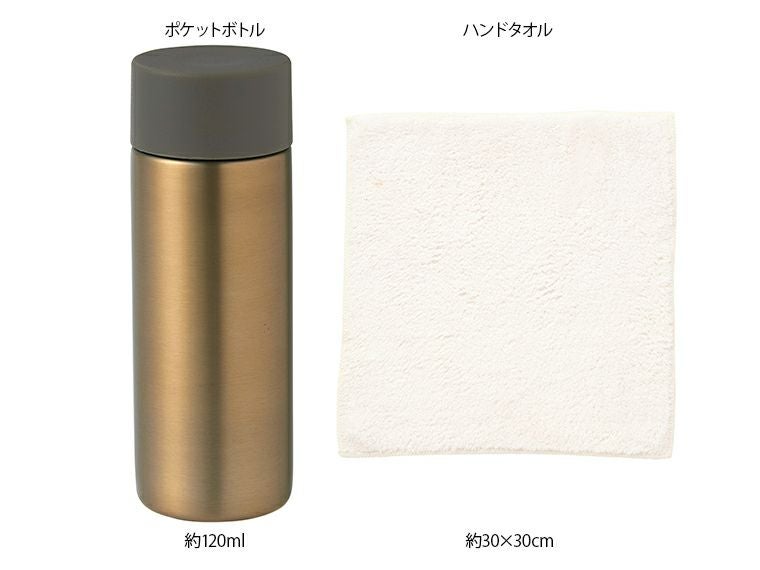 プレミアム　ポケットボトル＆ハンドタオルセット内容