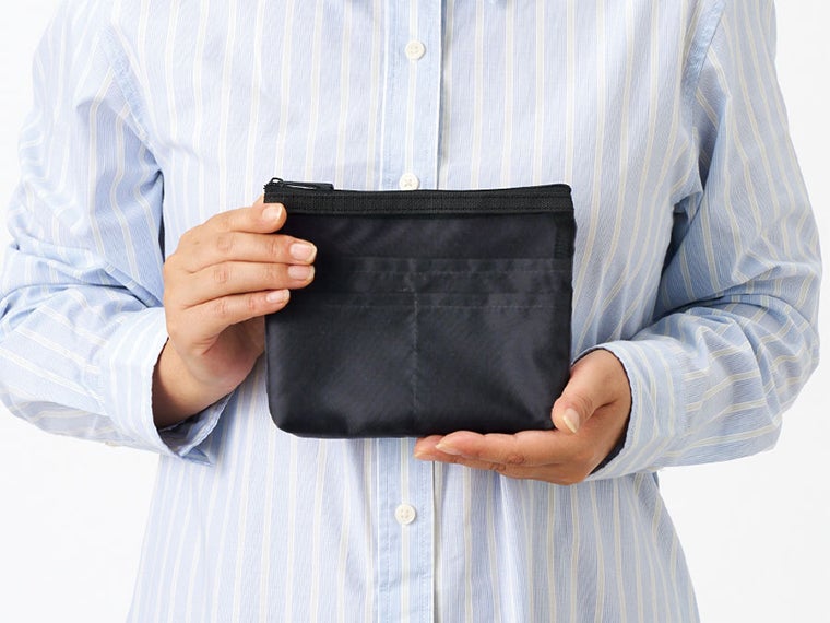 らくらく仕分けポーチ（S）のサイズ感