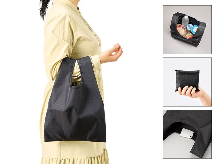 リップストップマルシェバッグ（M）の使用イメージ