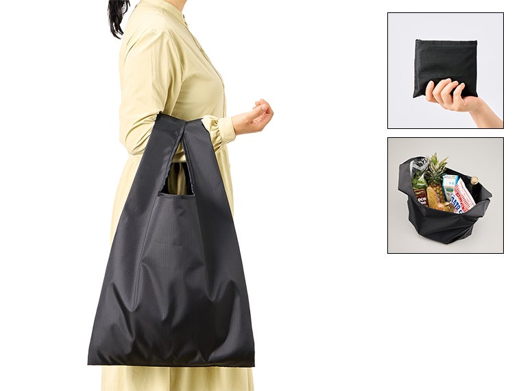 リップストップマルシェバッグ（L）の使用イメージ