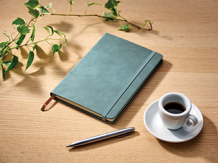 スタイリッシュノートブルーグレーの使用イメージ