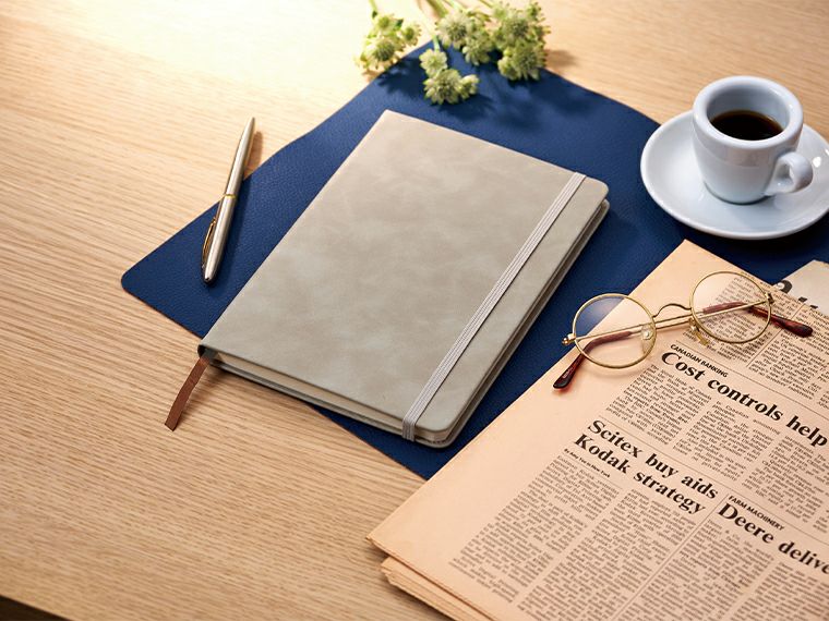 スタイリッシュノートグレージュの使用イメージ