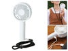 ストラップ付き充電式ハンディファン
