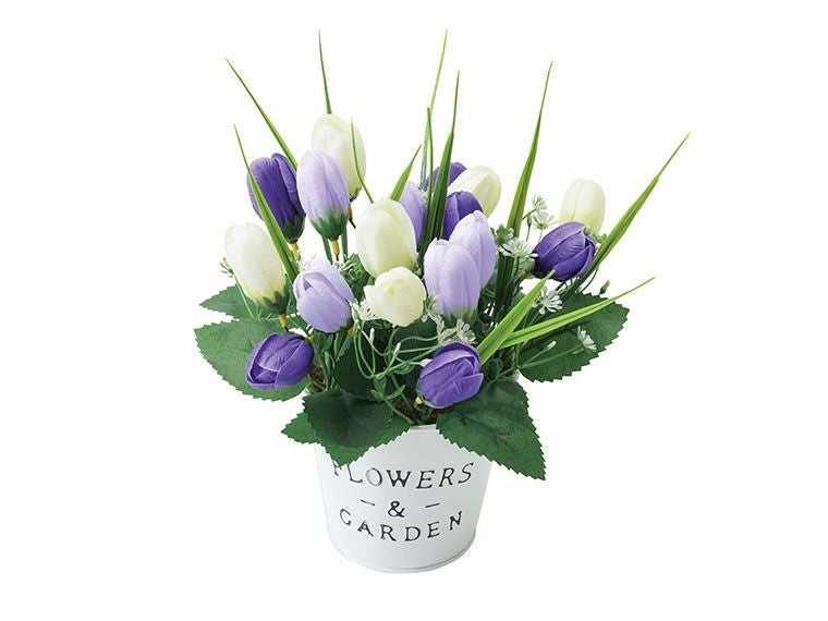 トコハナ　インテリアフェイクフラワーのパープルバージョン