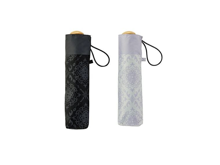 レフィナ　晴雨兼用折傘の折りたたんだ状態