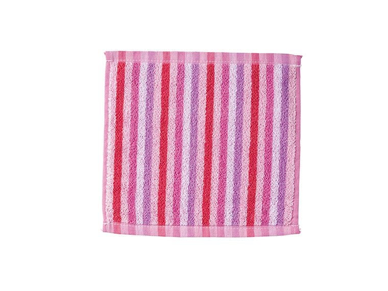 フローリー　タオルハンカチの本体カラーピンク系画像