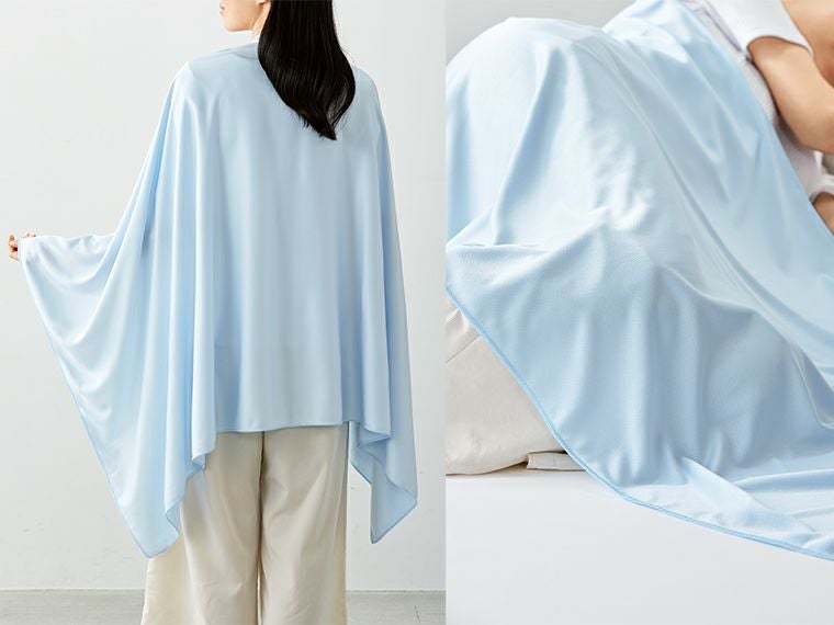 接触涼感クールケットの使用イメージ