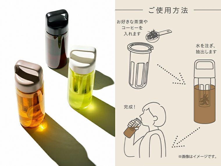 ブラック~ホワイト~モカベージュの使用イメージ