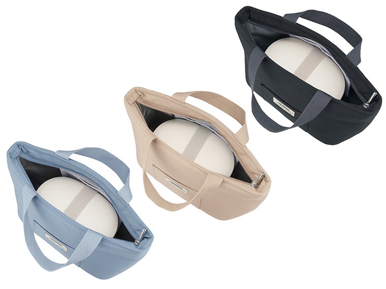 サーモス(THERMOS)RFF-0041保冷ランチバッグ4Lの内側には保冷剤用メッシュポケットがあります。