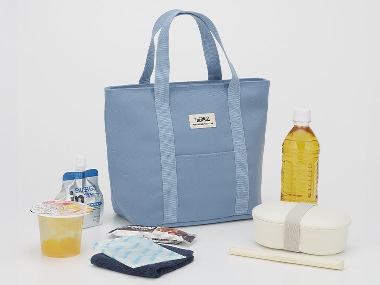 サーモス(THERMOS)RFF-0071保冷ランチバッグ7Lの使用イメージ