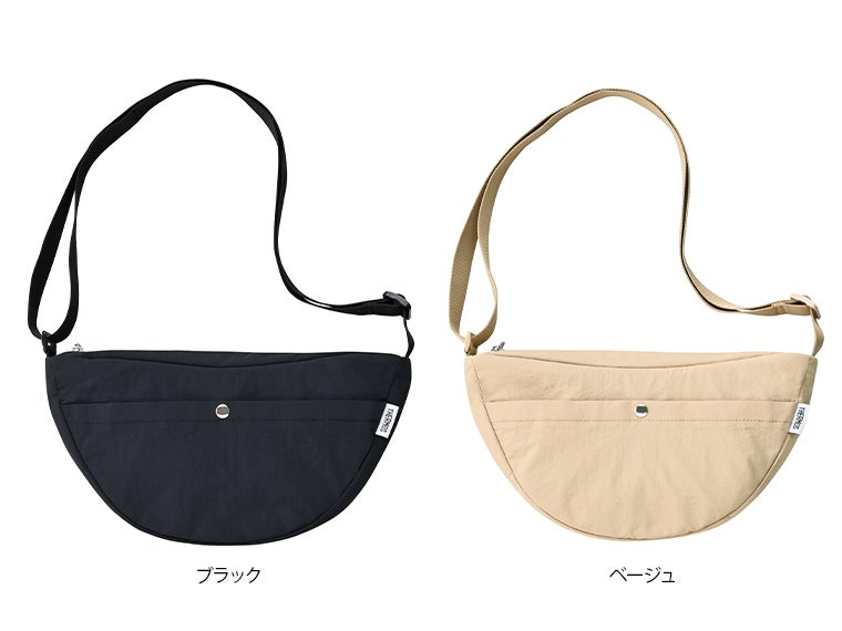 サーモス(THERMOS)RFM-003 保冷ショルダーバッグの本体カラーはブラックとベージュの2色展開です。