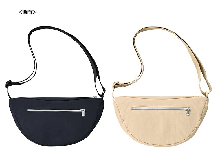 サーモス(THERMOS)RFM-003 保冷ショルダーバッグの背面にはファスナーポケットがあります。