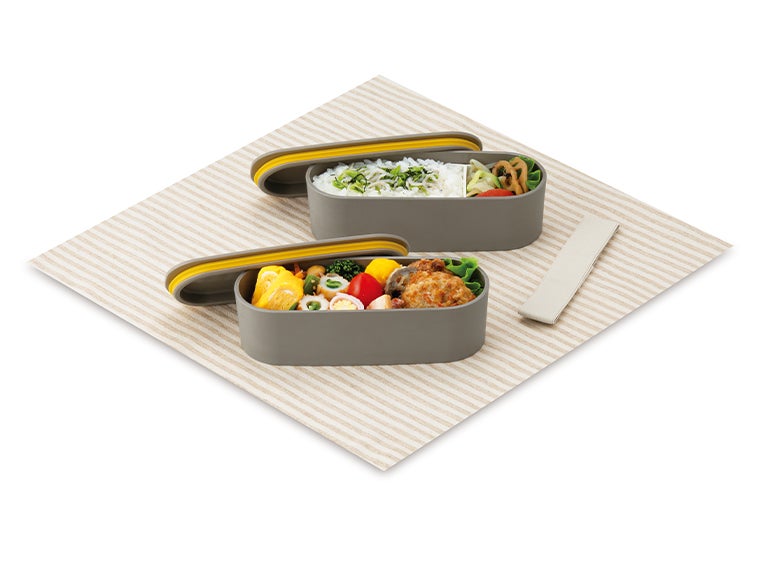 サーモス(THERMOS)DJT-601Wフレッシュランチボックスの使用イメージ