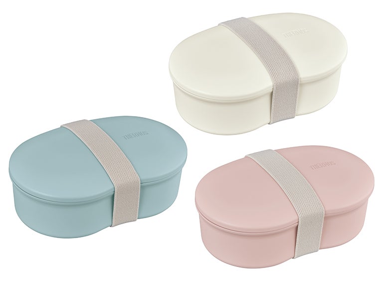 サーモス(THERMOS)DJV-570フレッシュランチボックスの本体カラーはソラ~サクラ~クモの3色展開です。