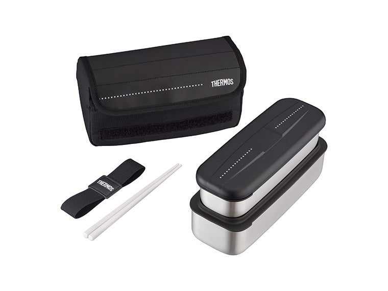 サーモス(THERMOS)DSD-1105Wフレッシュランチボックスには箸が付属しており蓋内部に収納できます。