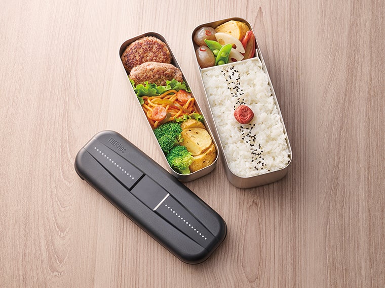 サーモス(THERMOS)DSD-1105Wフレッシュランチボックスの盛り付け例