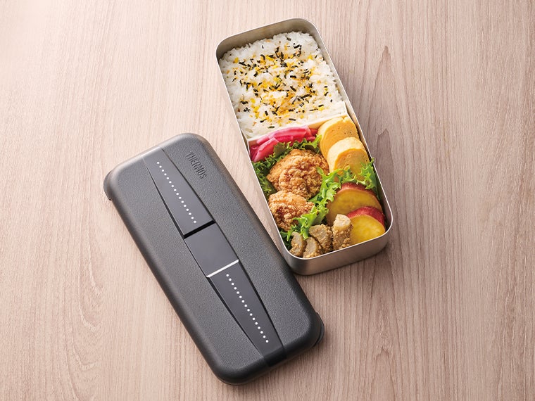 サーモス(THERMOS)品番フレッシュランチボックスの盛り付け例