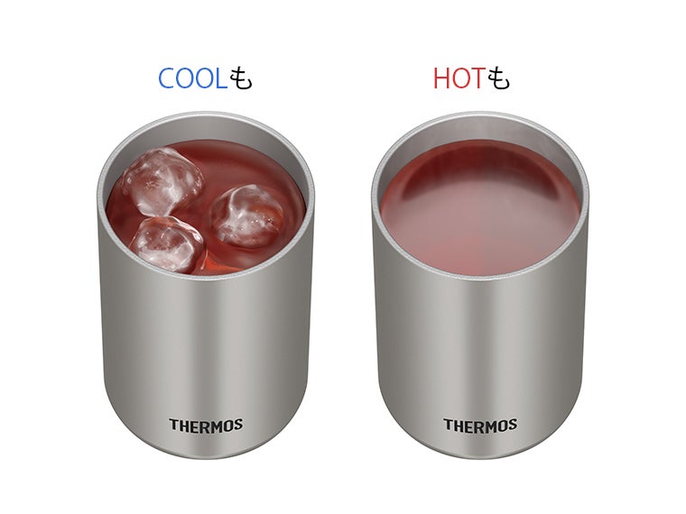 サーモス(THERMOS)JDU-351保冷缶ホルダーはタンブラーとしても使えます。
