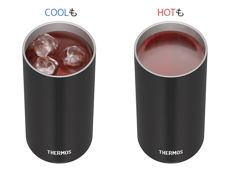 サーモス(THERMOS)JDU-501保冷缶ホルダーはラバーリングを外せばタンブラーとして使えます。