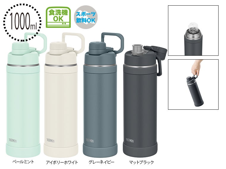 サーモス(THERMOS)FJU-1001真空断熱スポーツボトル 1L