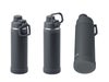サーモス(THERMOS)FJU-1001真空断熱スポーツボトル 1Lはキャリーループ付きで持ちやすく底カバー付きなので衝撃から守ります。