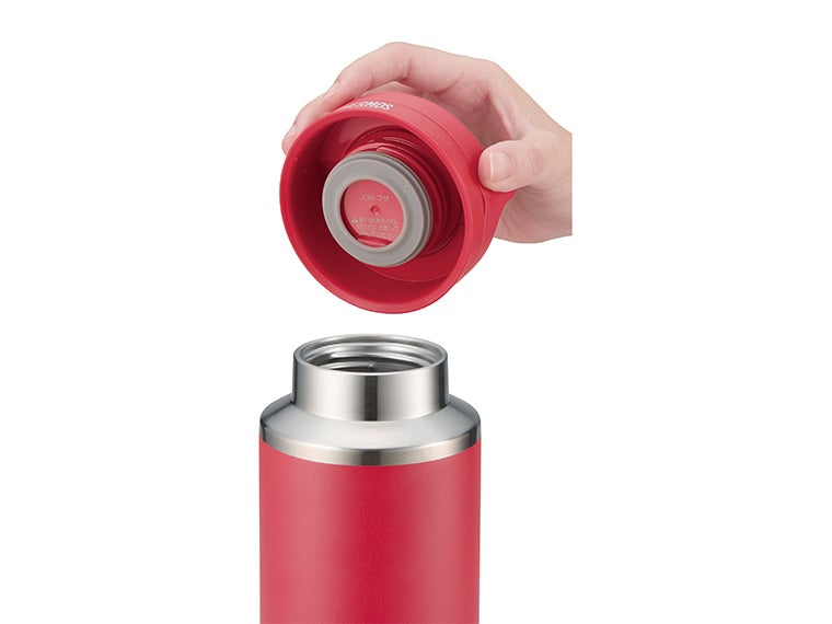サーモス(THERMOS)JOW-1000真空断熱ケータイマグ 1Lは新デザインのスクリューマグで水滴が垂れにくいです。