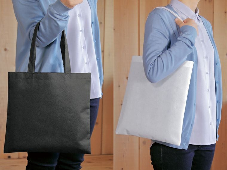不織布ショルダーバッグの使用イメージ