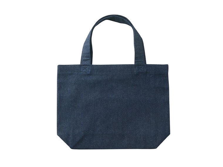 デニムミニトートの全体画像