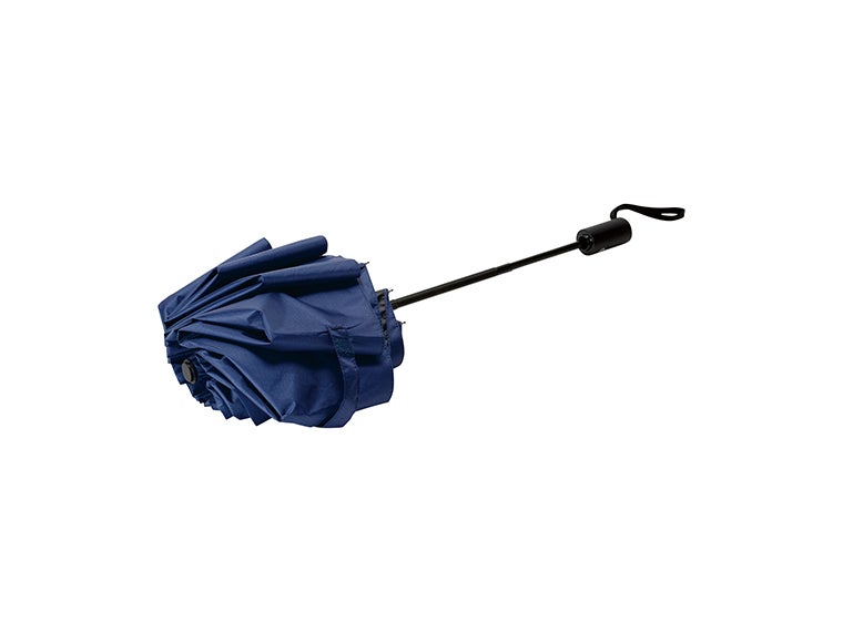 ワンプッシュ晴雨兼用折り畳み傘は閉じるときもワンプッシュで操作可能！