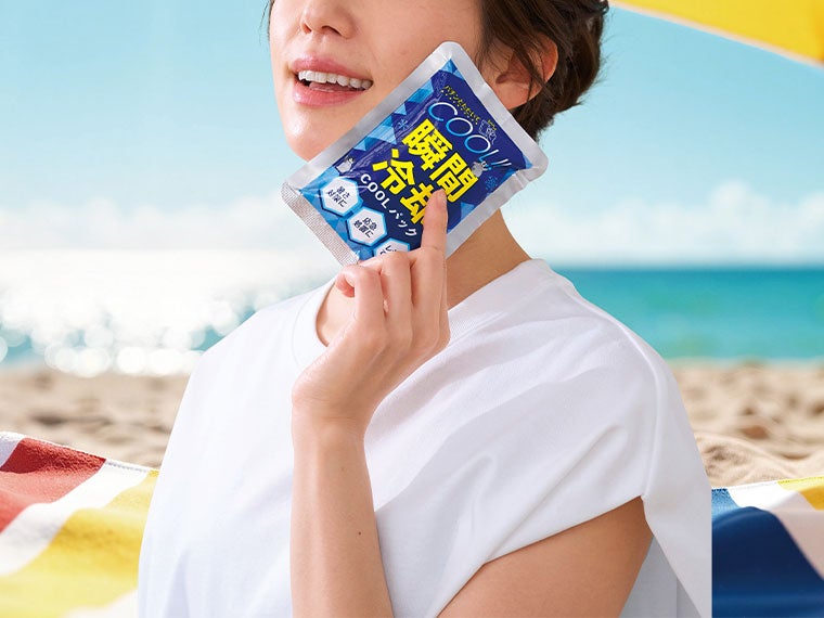 瞬間冷却ＣＯＯＬパックはアウトドアでも役立つ！